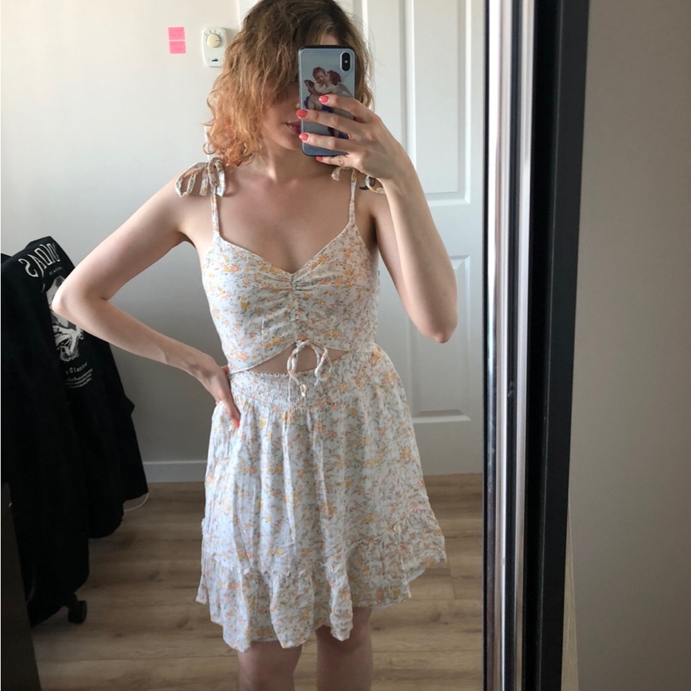 Hollister floral dress